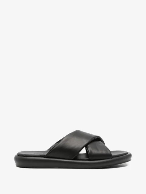 JOHN HARRISON criss-cross strap sandals