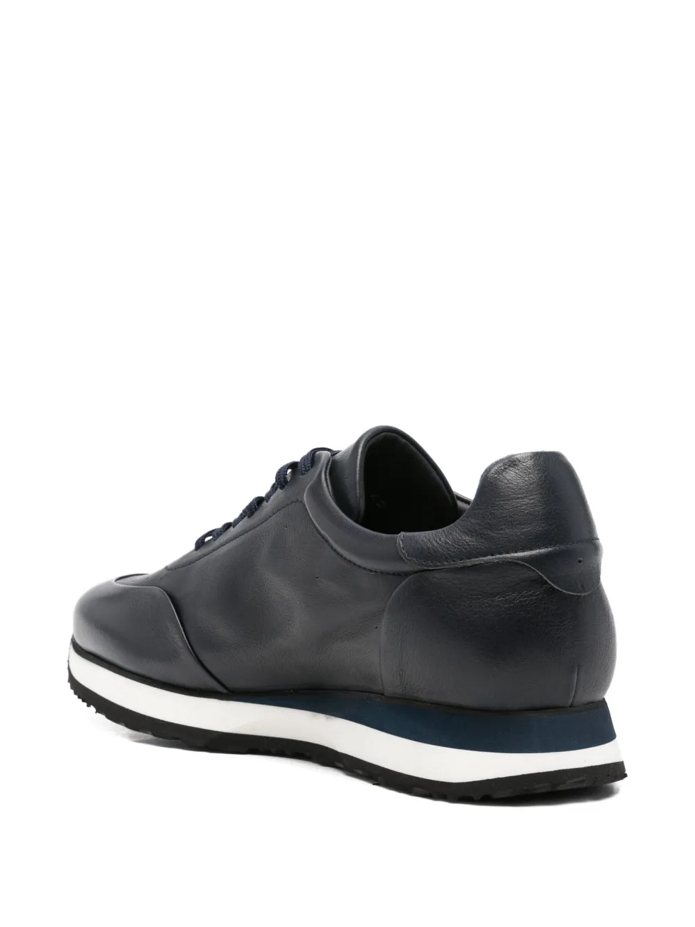 JOHN HARRISON leather sneakers Blauw