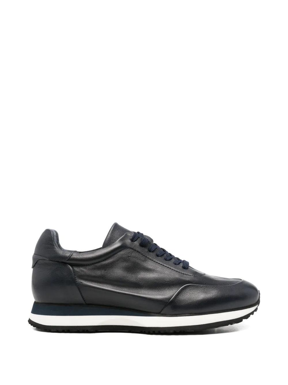 JOHN HARRISON leather sneakers - Blu