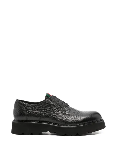 JOHN HARRISON pebbled-effect Derby shoes