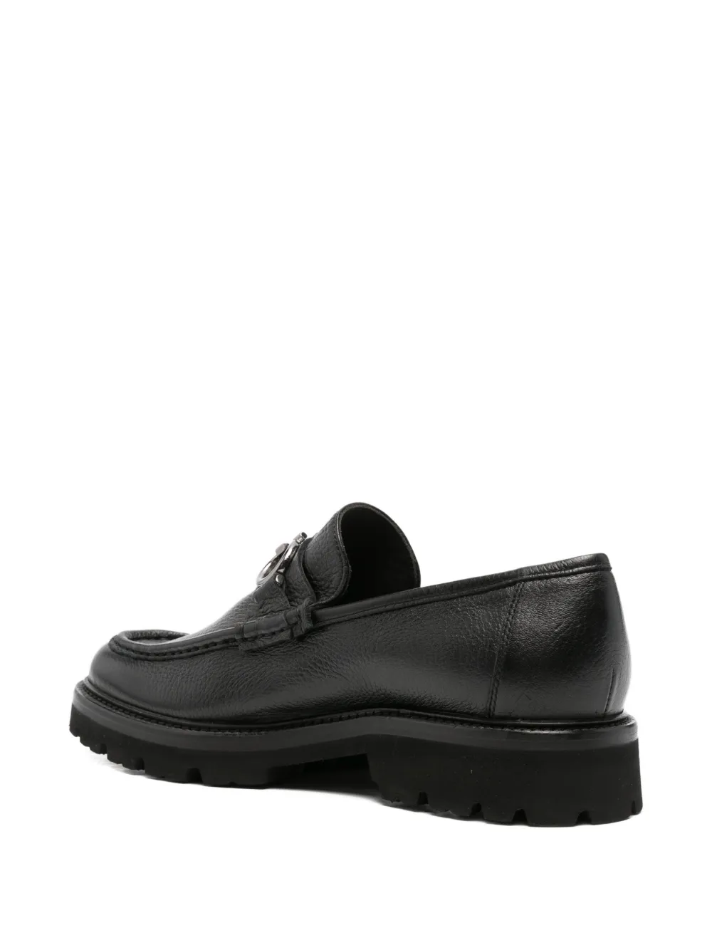 JOHN HARRISON lug-sole loafers Zwart