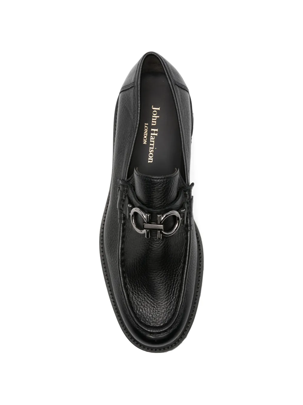 JOHN HARRISON lug-sole loafers Zwart