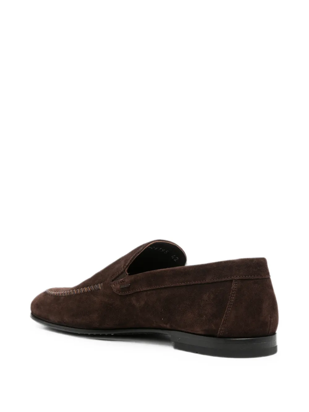 JOHN HARRISON Suède loafers Bruin