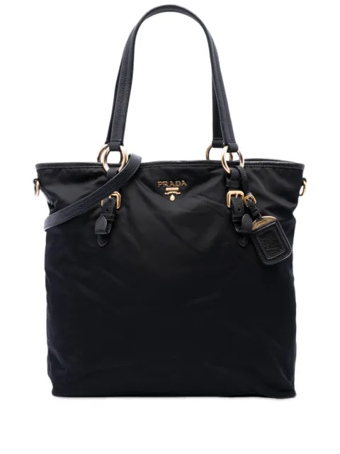 Prada Pre-Owned 2013-2026 테수토 컨버터블 토트 사첼 백