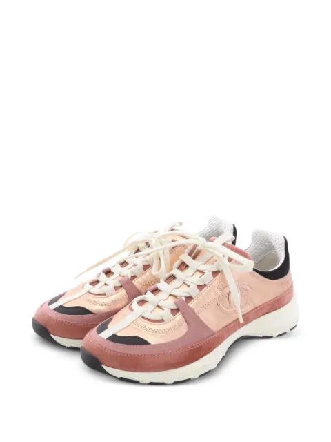 CHANEL Pre-Owned 1986-1988 CC-logo low-top sneakers