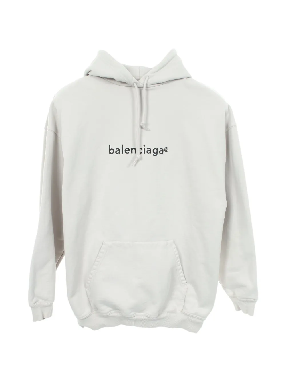 Balenciaga Pre-Owned Felpa con logo e cappuccio anni 2000 - Toni neutri