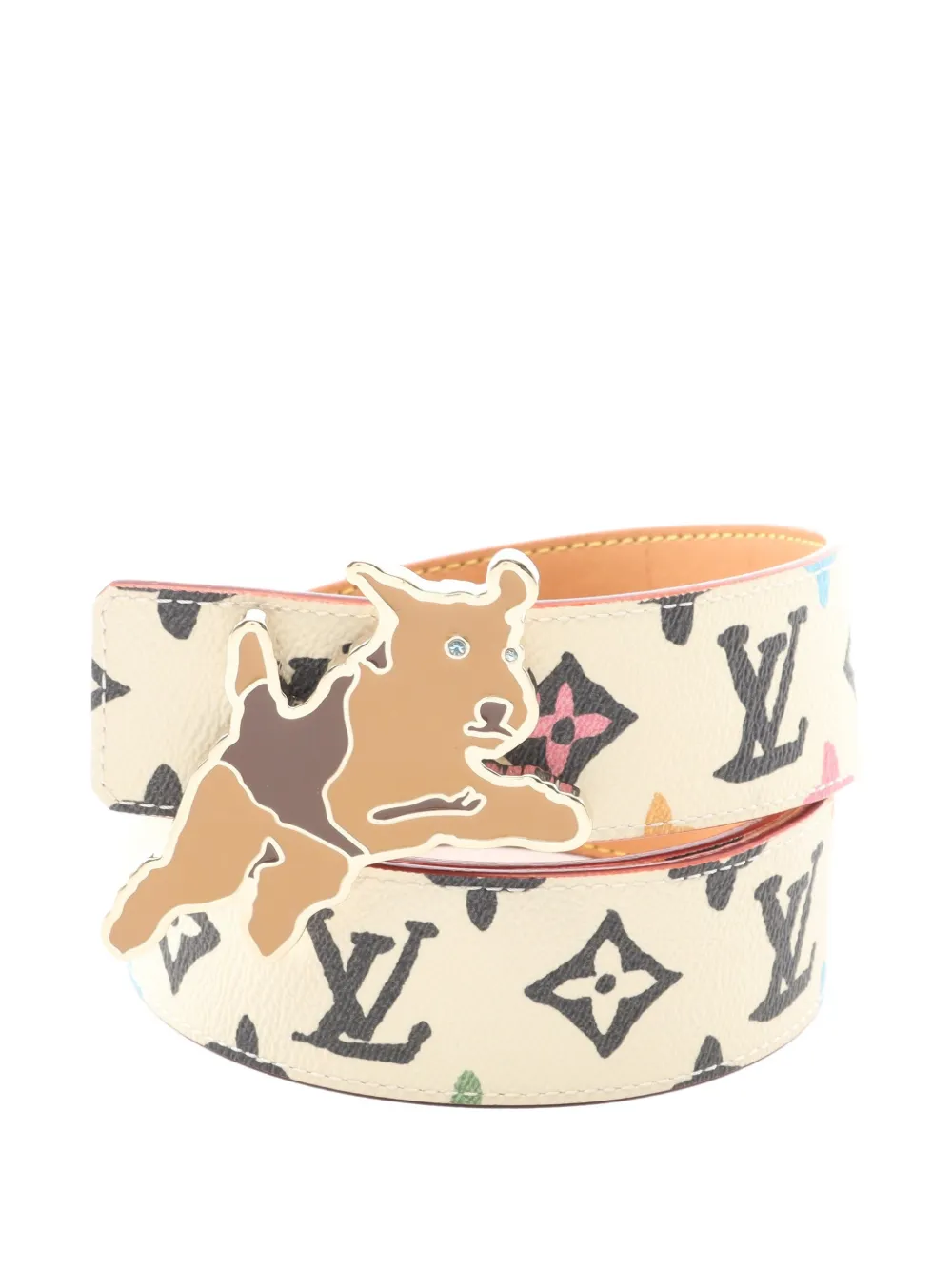 Louis Vuitton Pre-Owned Monogram Craggy reversible belt - Toni neutri