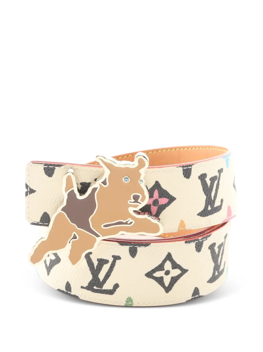 Louis Vuitton Pre-Owned Monogram Craggy reversible belt - Toni neutri