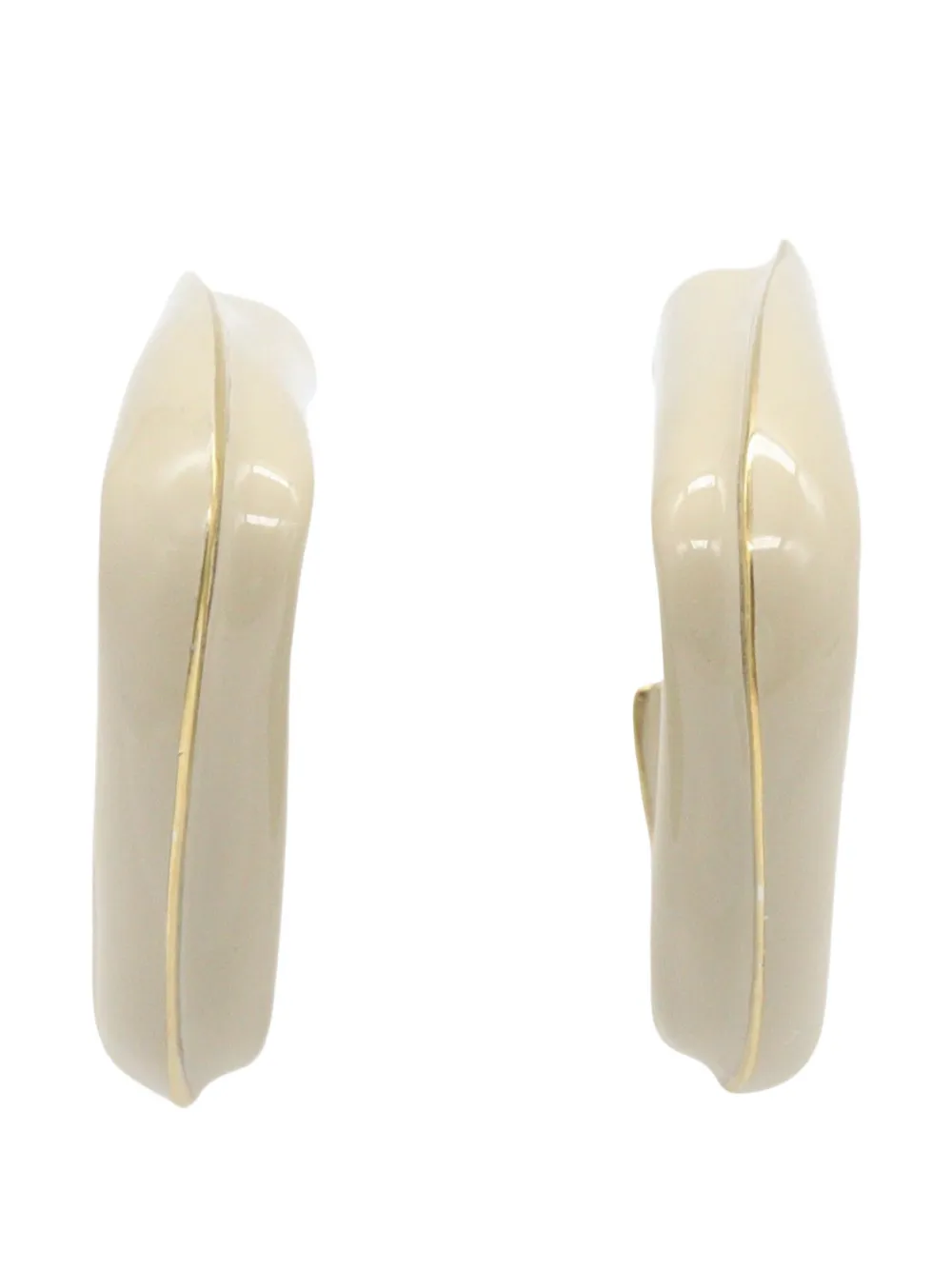 Bottega Veneta Pre-Owned 2010s triangle earrings - Oro