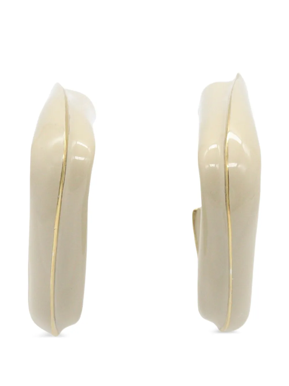 Bottega Veneta Pre-Owned 2010s triangle earrings - Oro