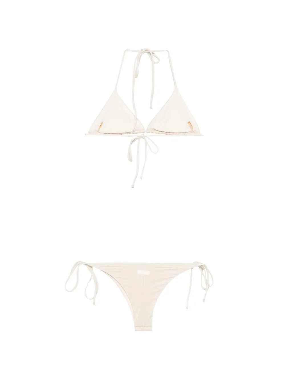 Mc2 Saint Barth Maleah Strass-embellished Triangle Bikini In Multi