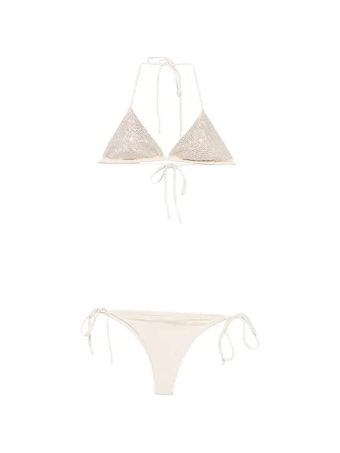MC2 Saint Barth Maleah strass-embellished triangle bikini