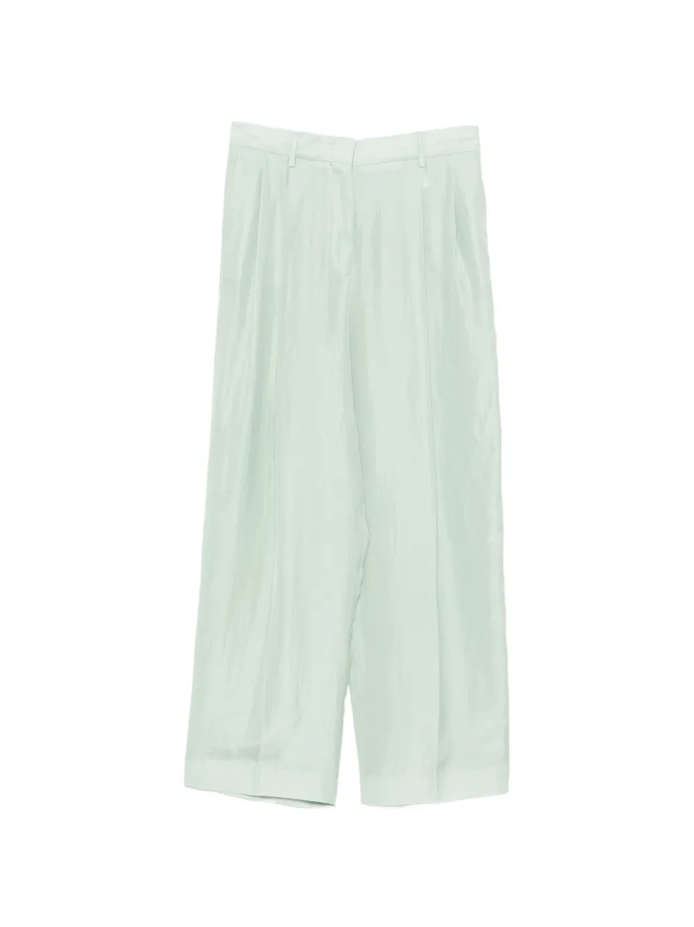 Fabiana Filippi pleated wide-leg trousers - Grün