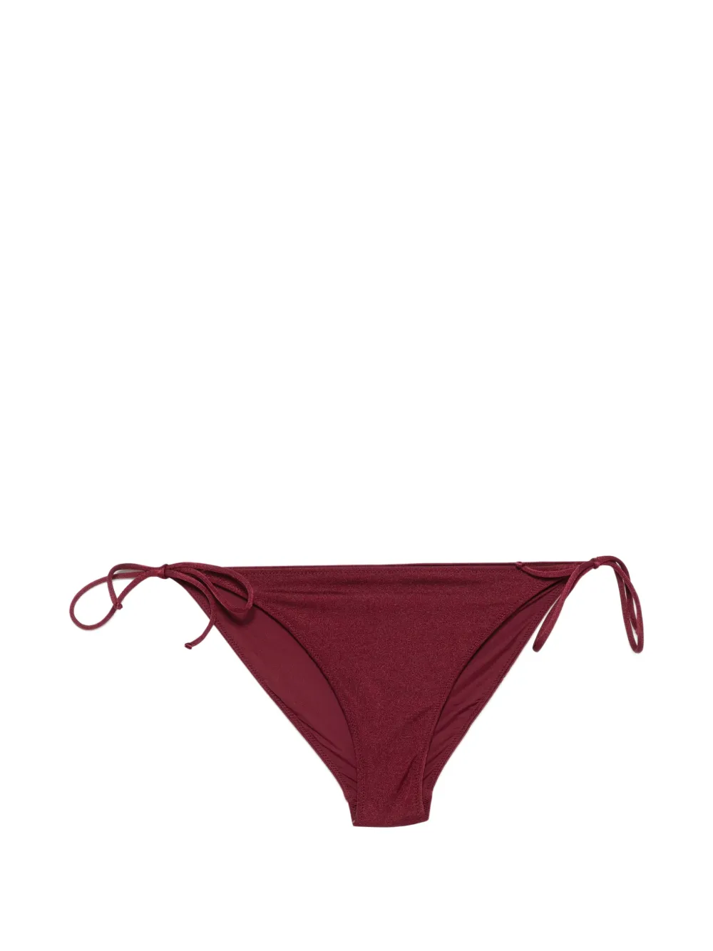 Mc2 Saint Barth Virgo Side-tie Bikini Bottoms In Red
