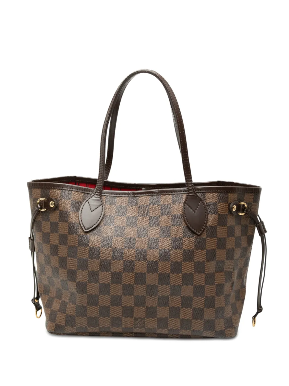 Louis Vuitton Pre-Owned 2008 Damier Ebene Neverfull PM tote bag - Marrone