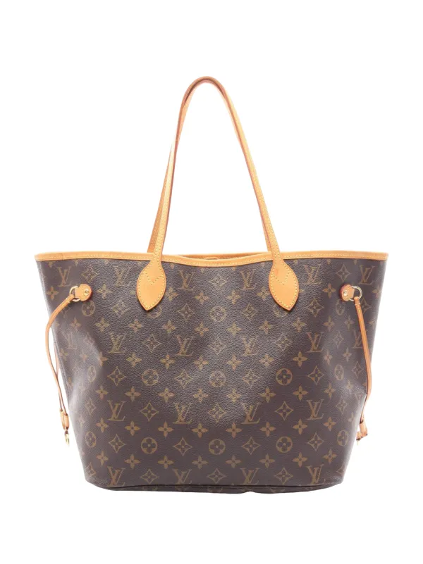 Louis Vuitton Pre-owned 2007 Monogram Neverfull MM Tote Bag in Brown