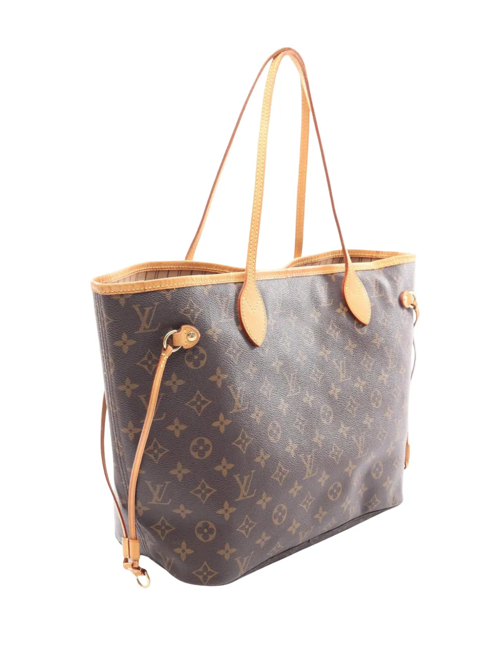 Louis Vuitton Pre-owned 2007 Monogram Neverfull MM Tote Bag in Brown, view 3