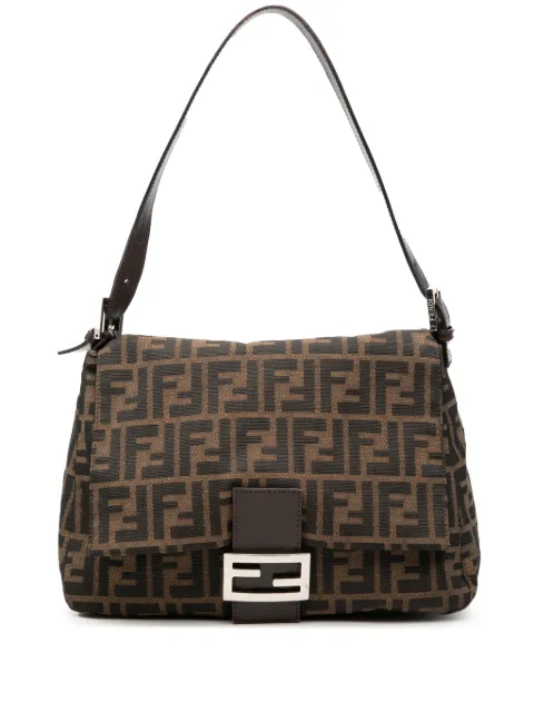 Fendi Pre-Owned 20th Century Zucca Canvas Mamma Forever shoulder bag
