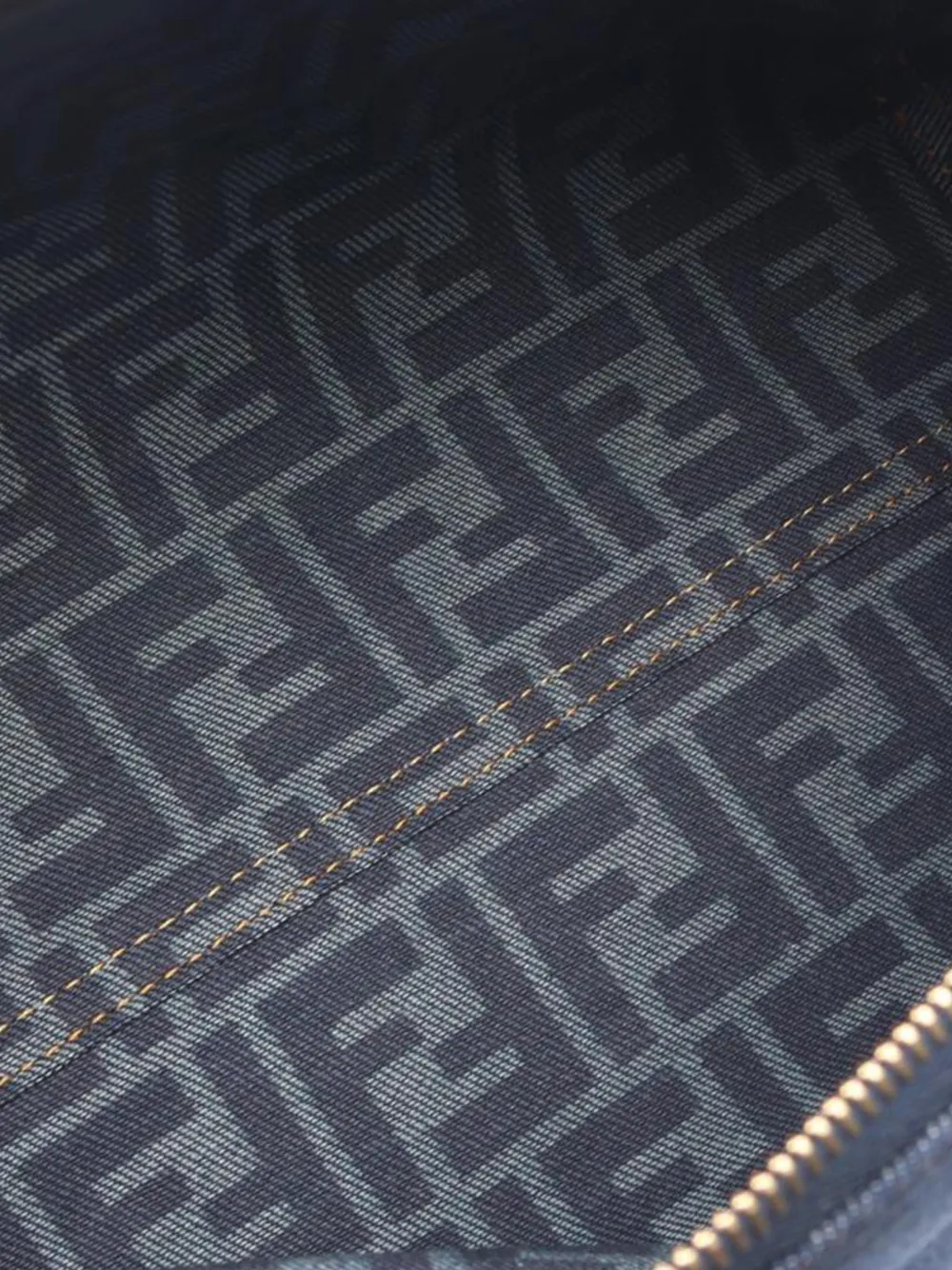 Fendi Pre-Owned 2010-2026 Medium Denim By The Way Soft Satchel