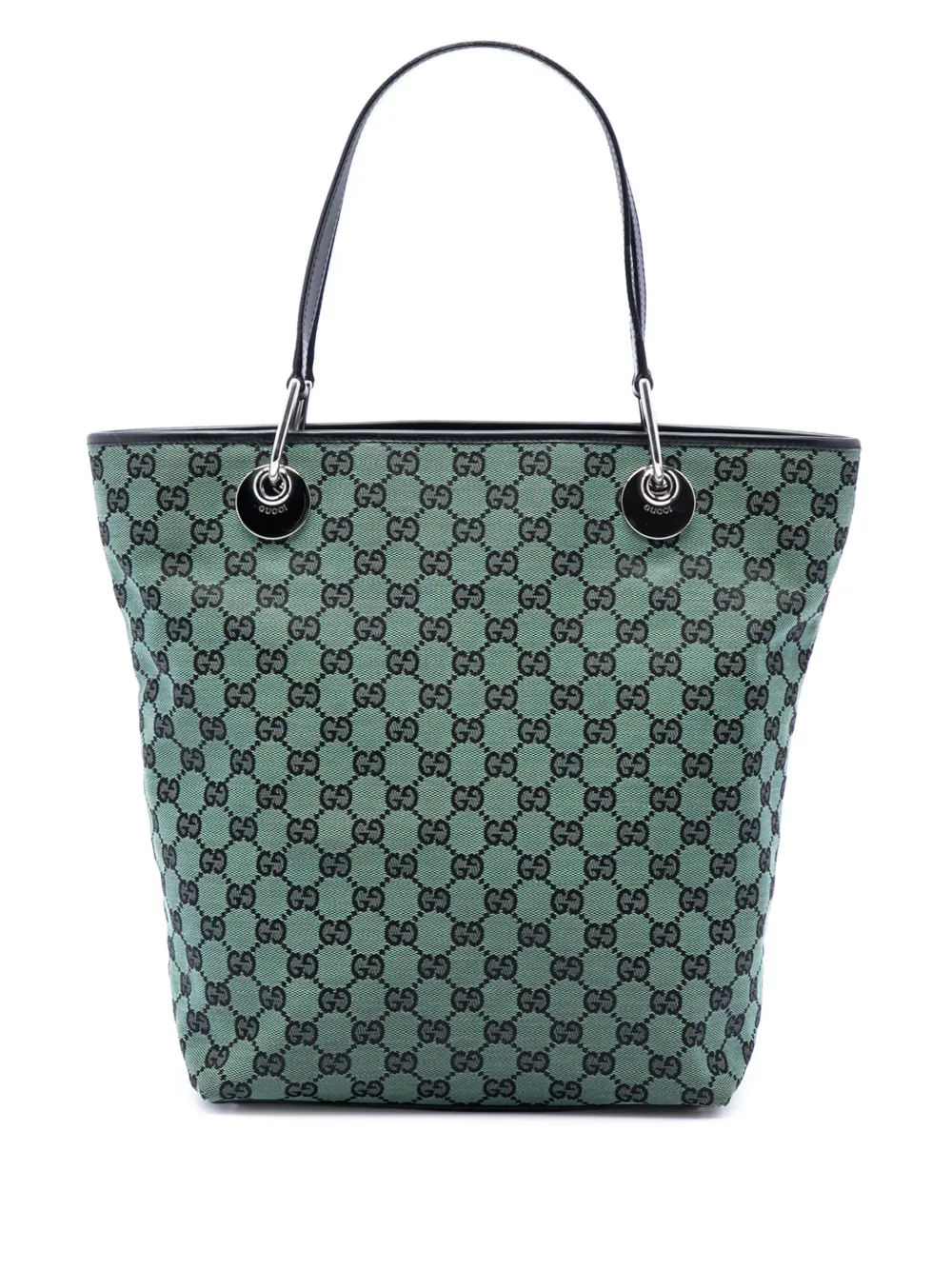 Gucci Pre-Owned 2016-2026 GG Canvas Eclipse tote bag - Green