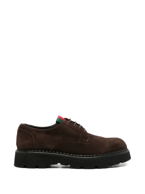 JOHN HARRISON suede Derby shoes