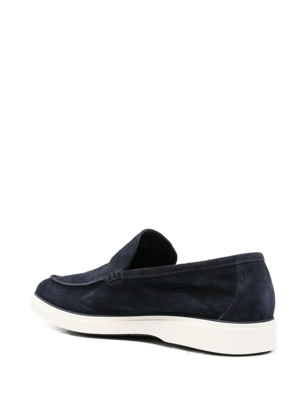 JOHN HARRISON suede loafers Blauw