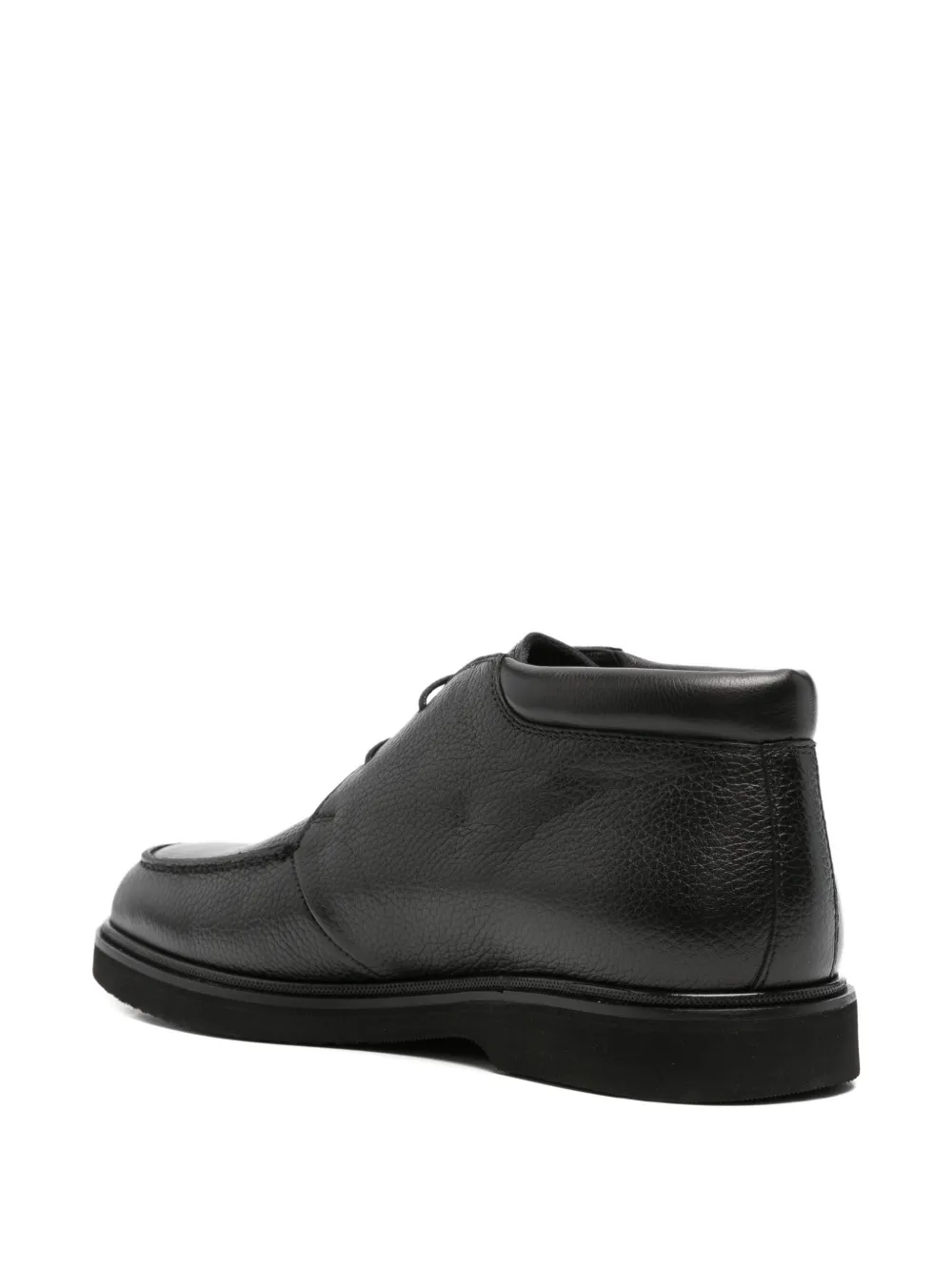 JOHN HARRISON leather Derby shoes Zwart