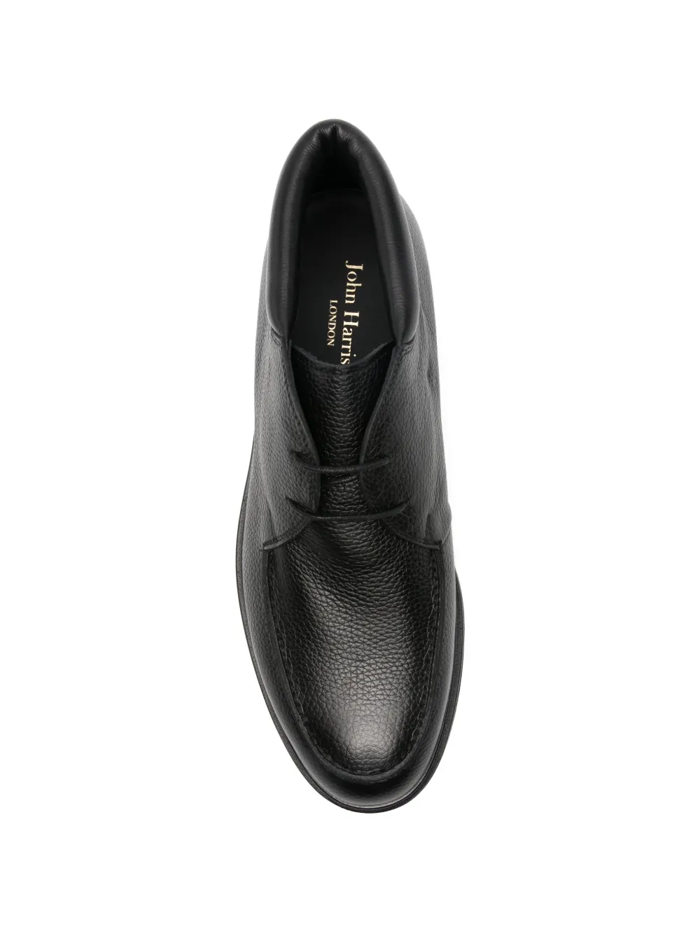 JOHN HARRISON leather Derby shoes Zwart