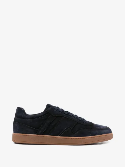 JOHN HARRISON suede panelled sneakers