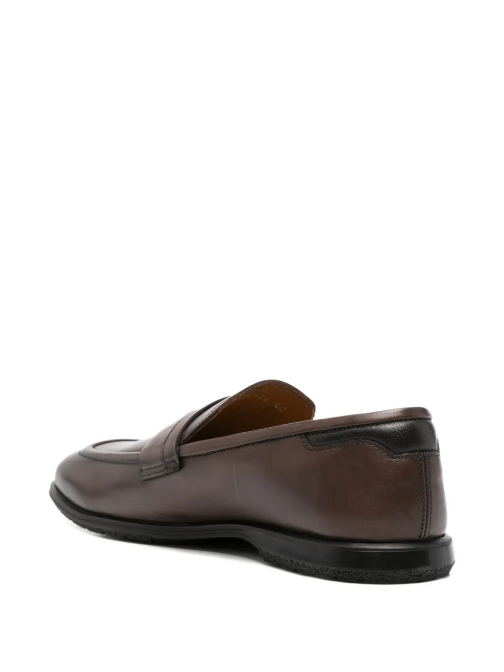 JOHN HARRISON penny-strap loafers Bruin
