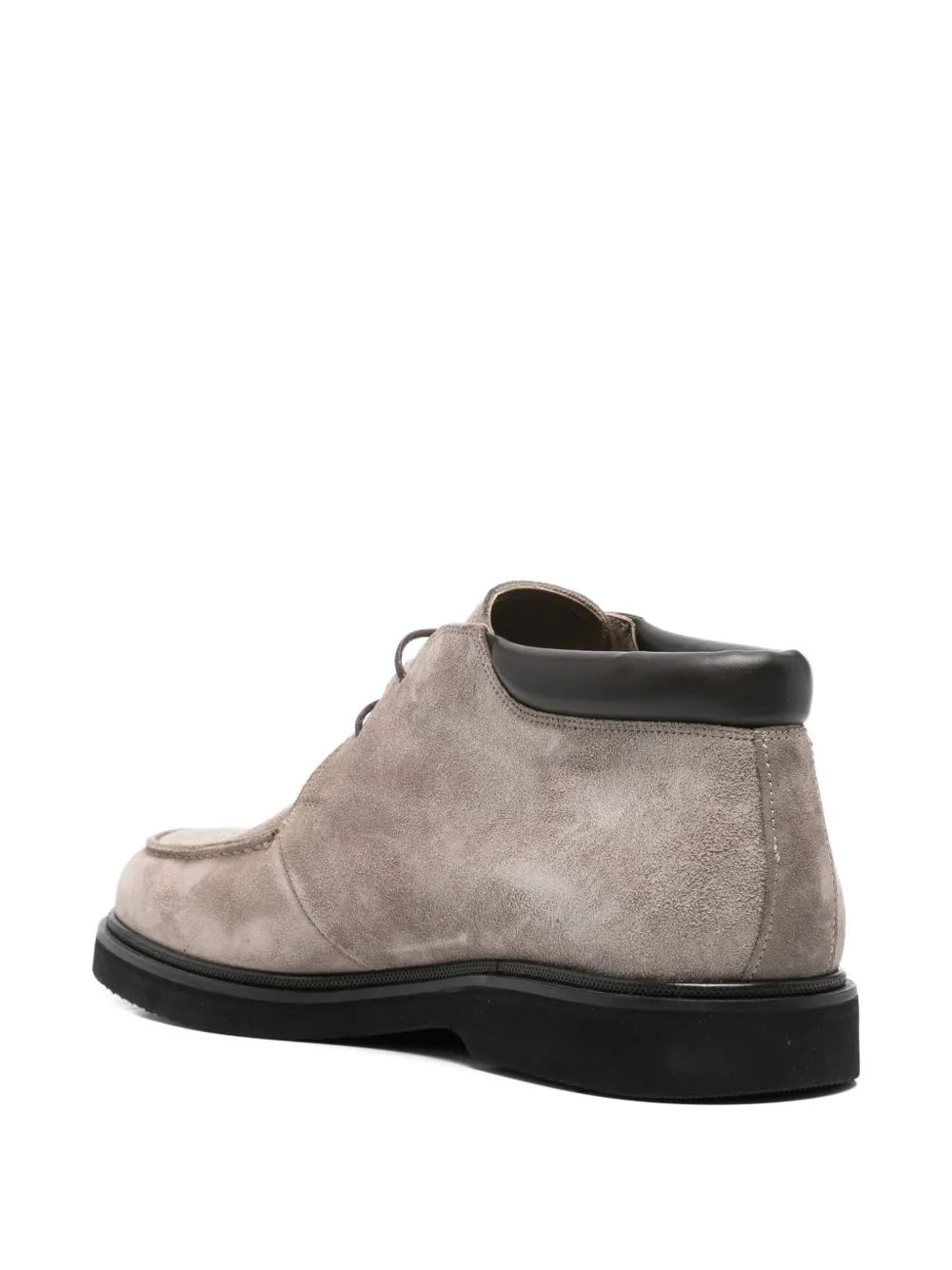JOHN HARRISON suede Derby shoes Beige