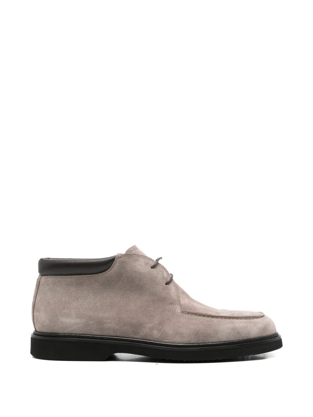 John Harrison Suede Derby Shoes In Brown