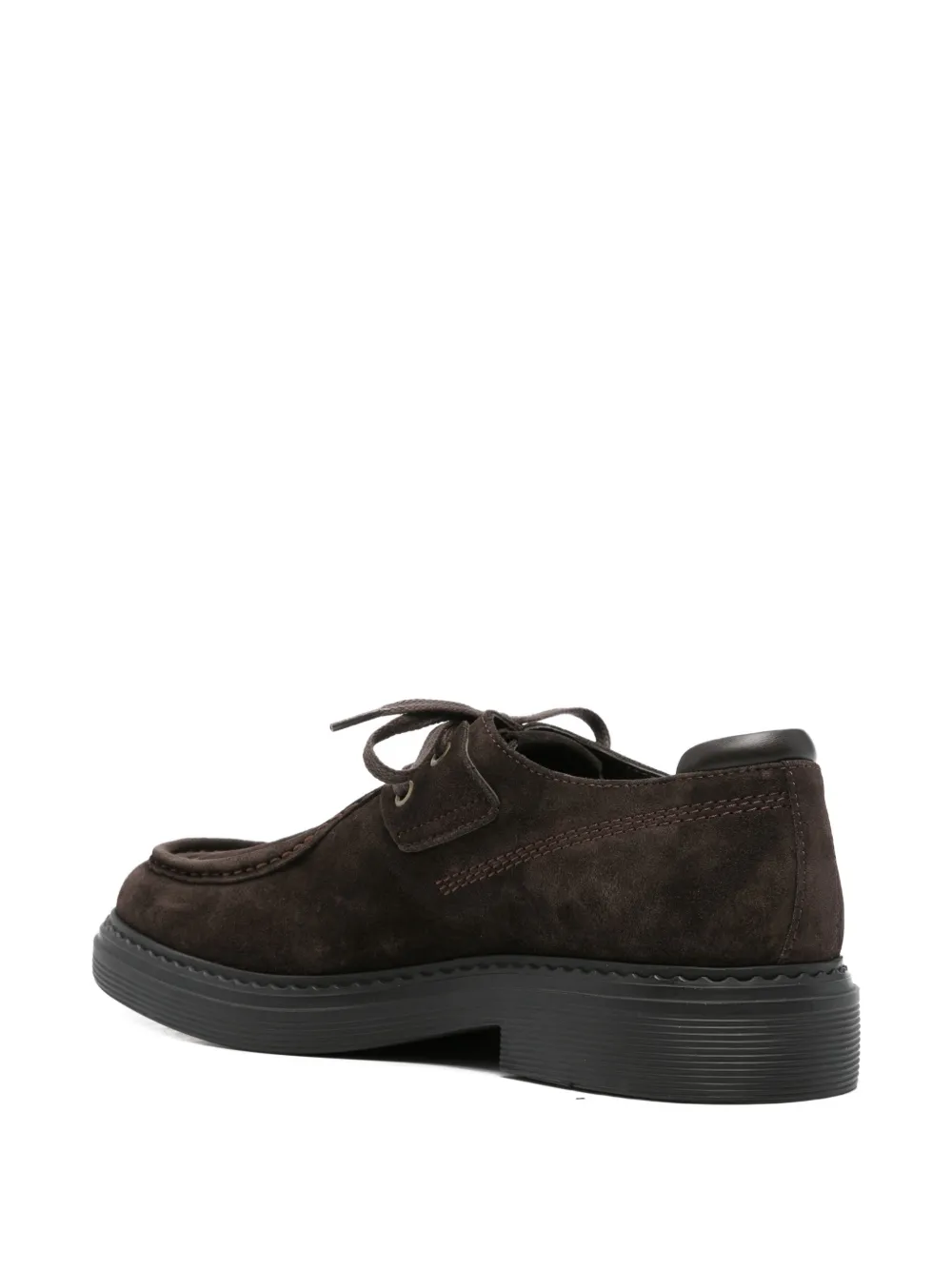 JOHN HARRISON suede Derby shoes Bruin