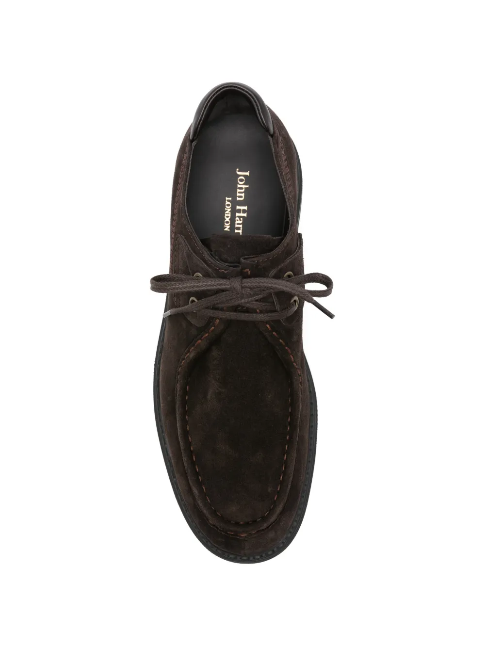 JOHN HARRISON suede Derby shoes Bruin