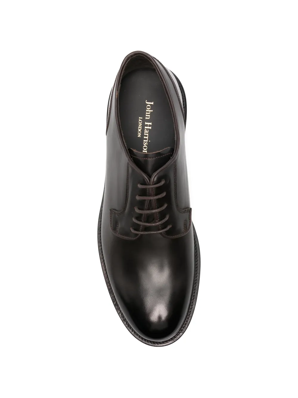 JOHN HARRISON lace-up leather Derby shoes Bruin