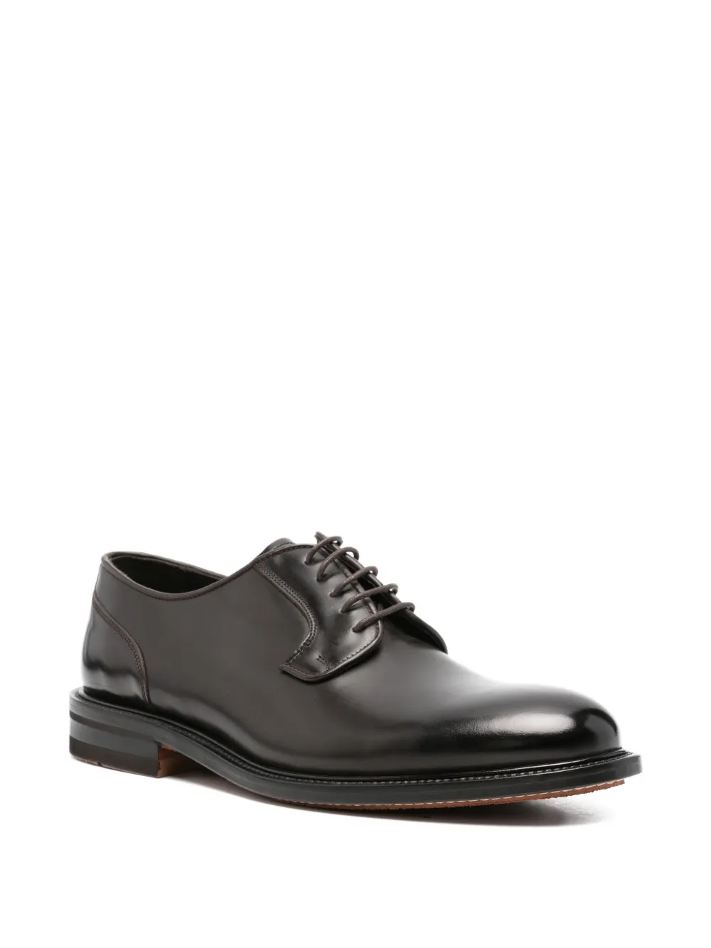 JOHN HARRISON lace-up leather Derby shoes Bruin