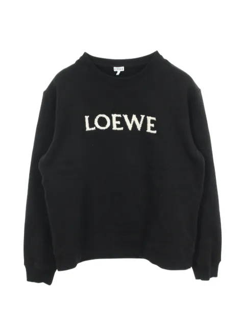 Loewe Pre-Owned 2010s logo-embroidered sweatshirt