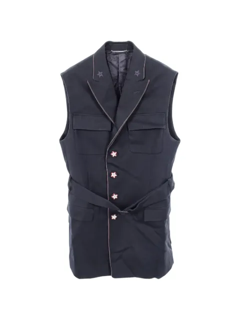 Christian Dior Pre-Owned x Peter Doig 2010s star-embroidered waistcoat