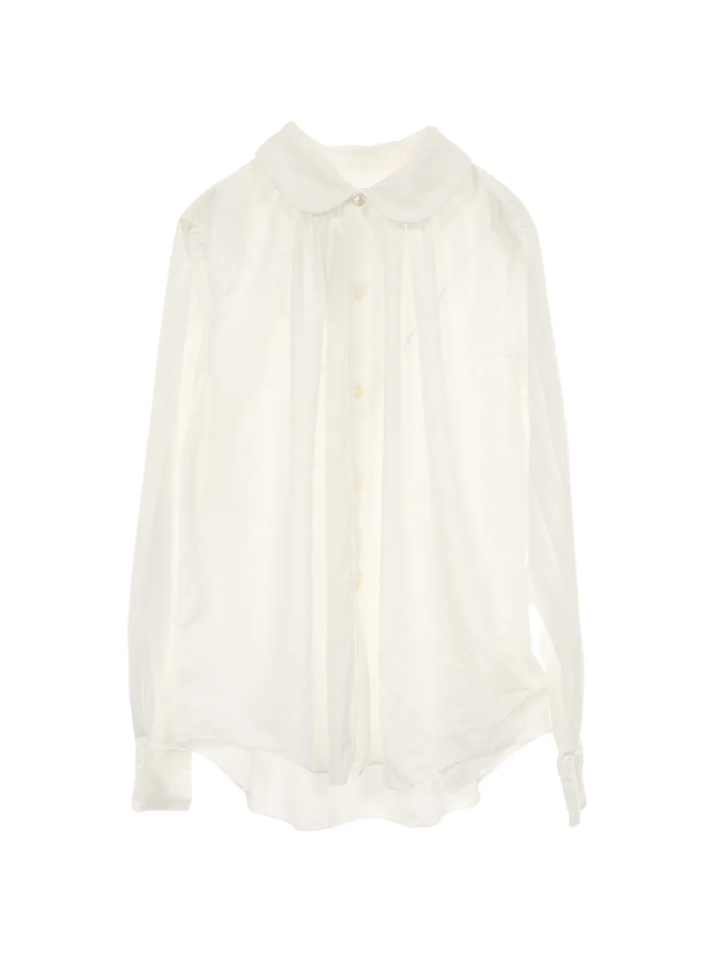 Comme Des Garçons Pre-Owned round collar shirt - Bianco
