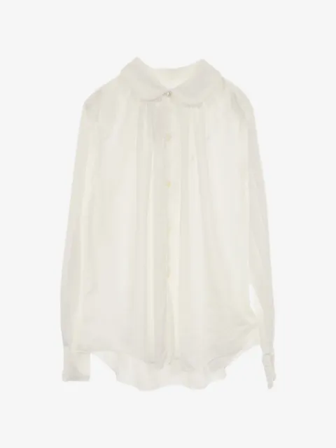Comme Des Garçons Pre-Owned round collar shirt