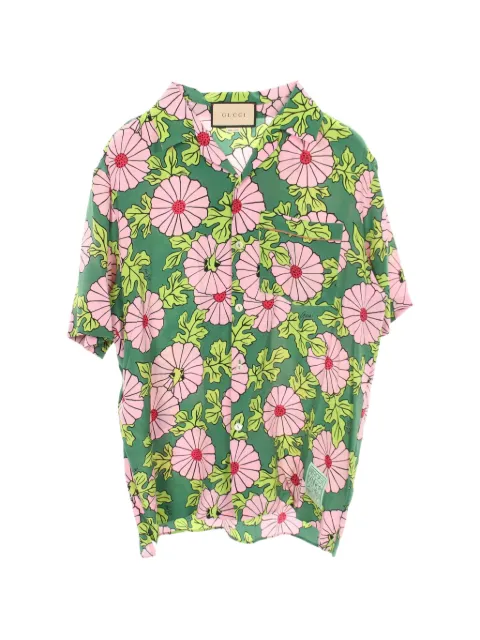 Gucci Pre-Owned x Ken Scott floral-print shirt