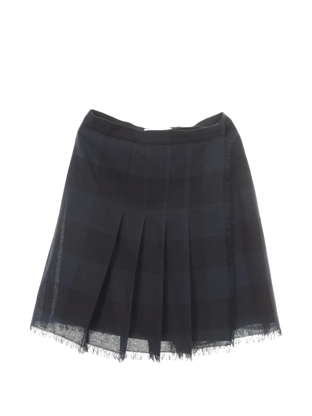 Christian Dior Pre-Owned 2000s pleated mini skirt - Black
