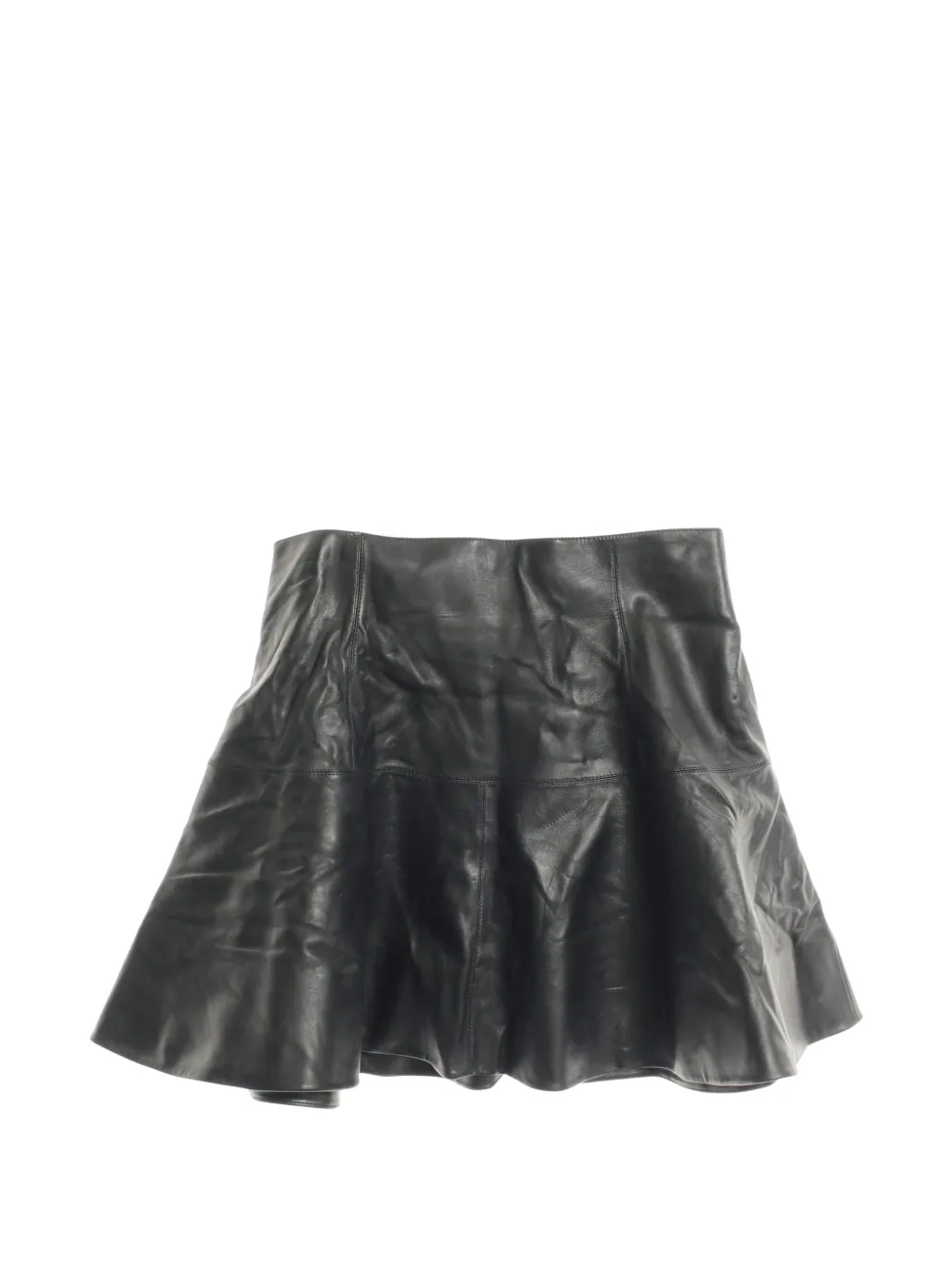 Christian Dior Pre-Owned 2010s Blair leather skirt - Black