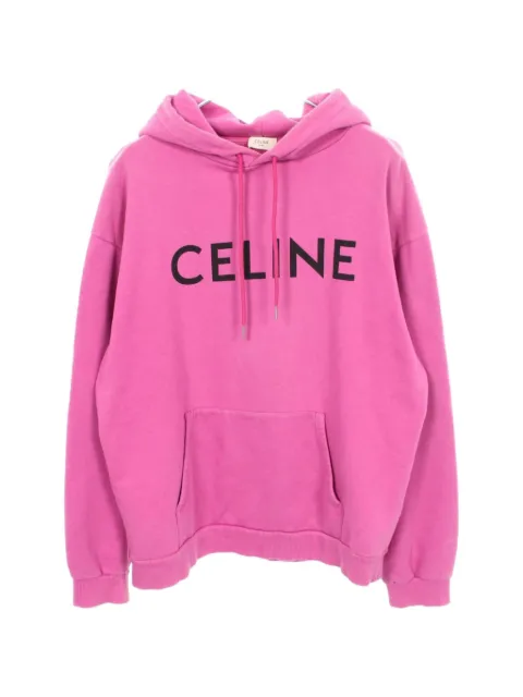 Celine Pre-Owned 2000s logo-print hoodie