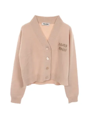 Miu Miu Pre-Owned 2010s クロップド セーター | グレー | FARFETCH JP