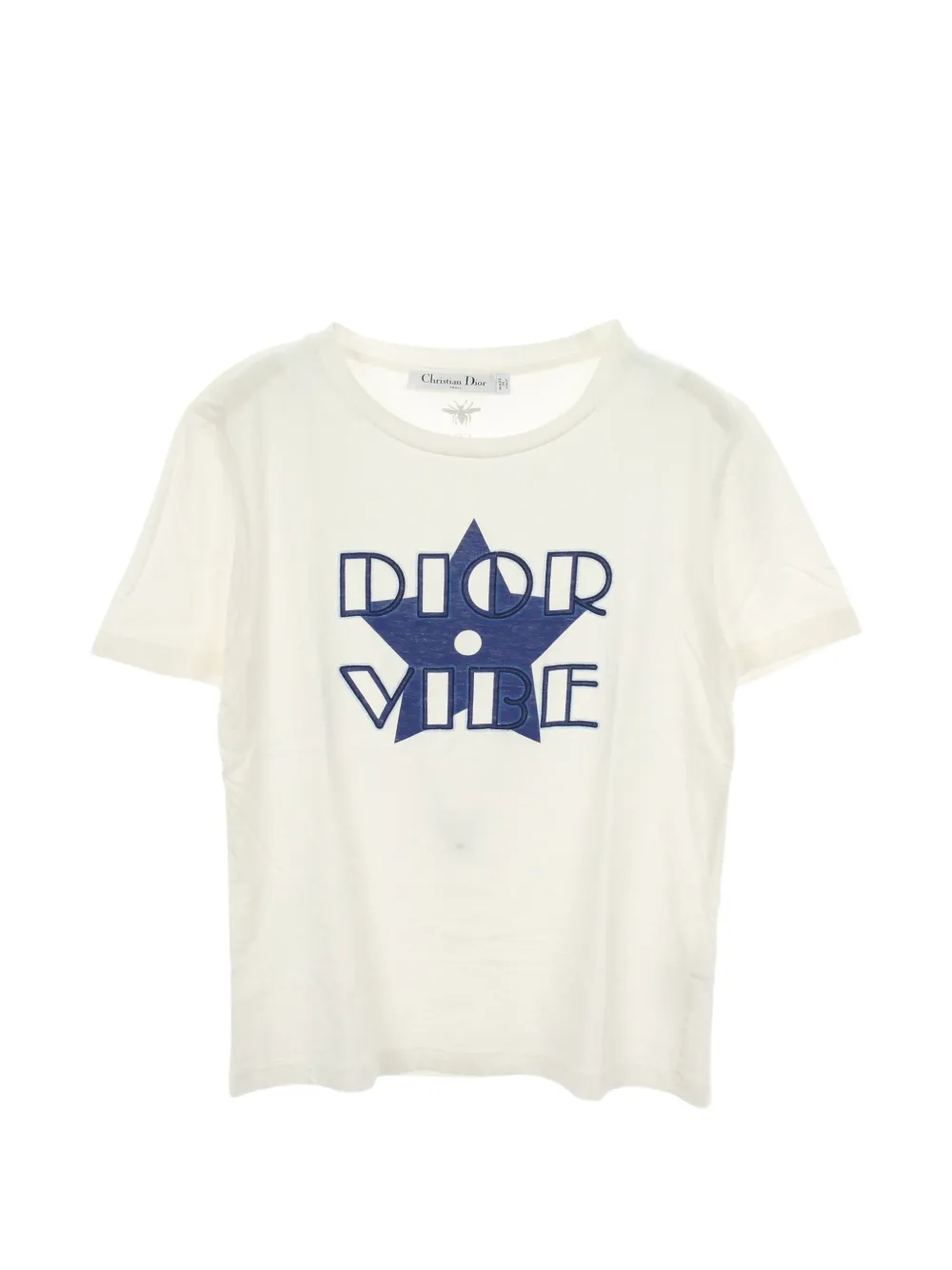 Christian Dior Pre-Owned 2010s Dior Vibe logo-print T-shirt - White