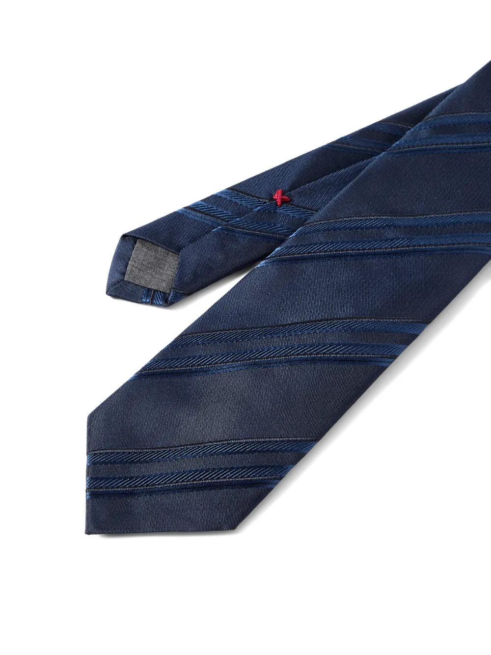 Brunello Cucinelli Getextureerde stropdas Blauw