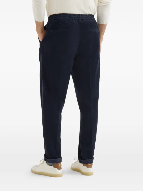 BRUNELLO CUCINELLI パンツ Brunello Cucinelli コーデュロイ パンツ | ブルー | FARFETCH JP