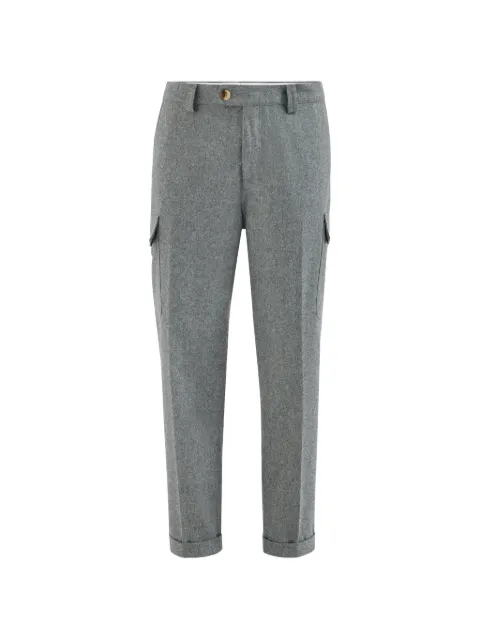 Brunello Cucinelli flannel cargo pants