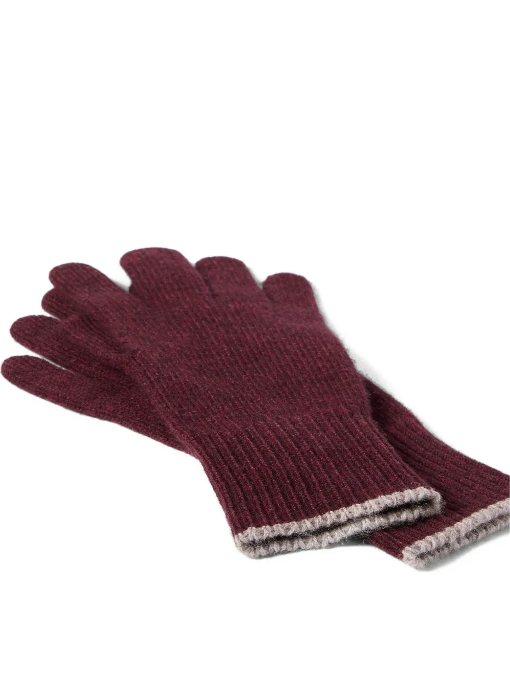 Brunello Cucinelli Kasjmier handschoenen Rood